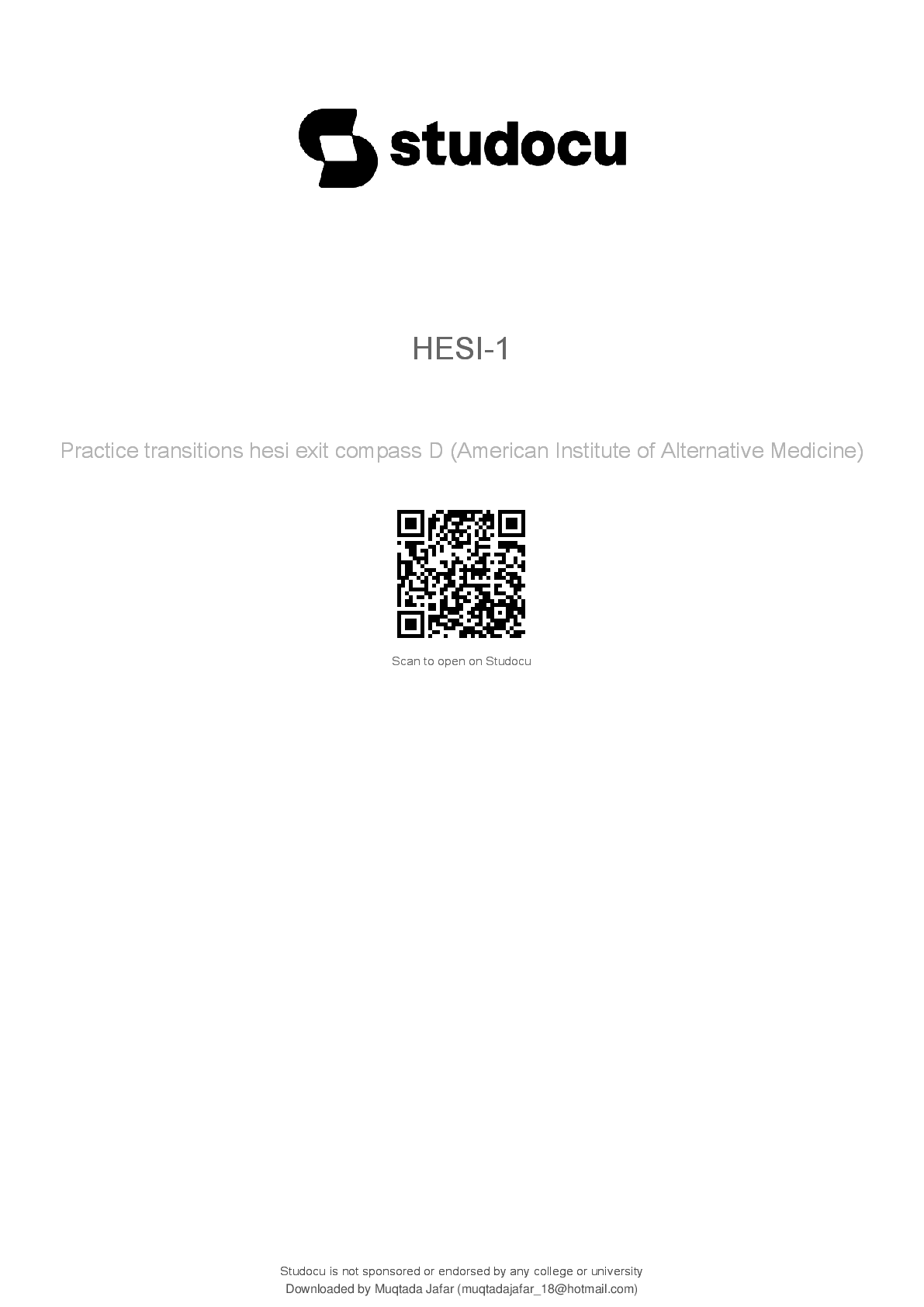 Preview image for HESI PN EXIT EXAM NEWEST 2024! 100% CORRECT ANSWERS