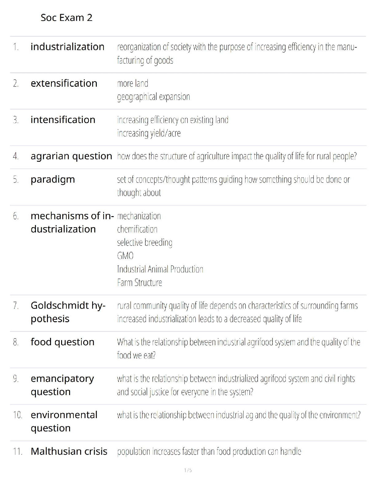 Preview image of Soc Exam 2 document