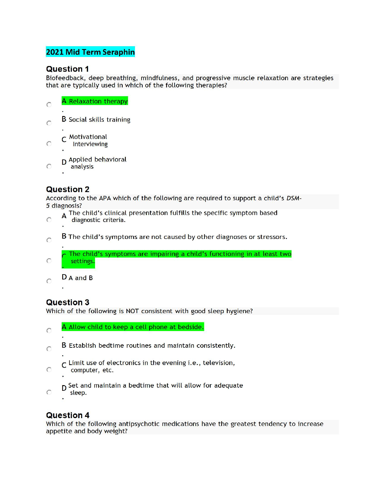 Preview image for NRNP 6665 Midterm - Walden University