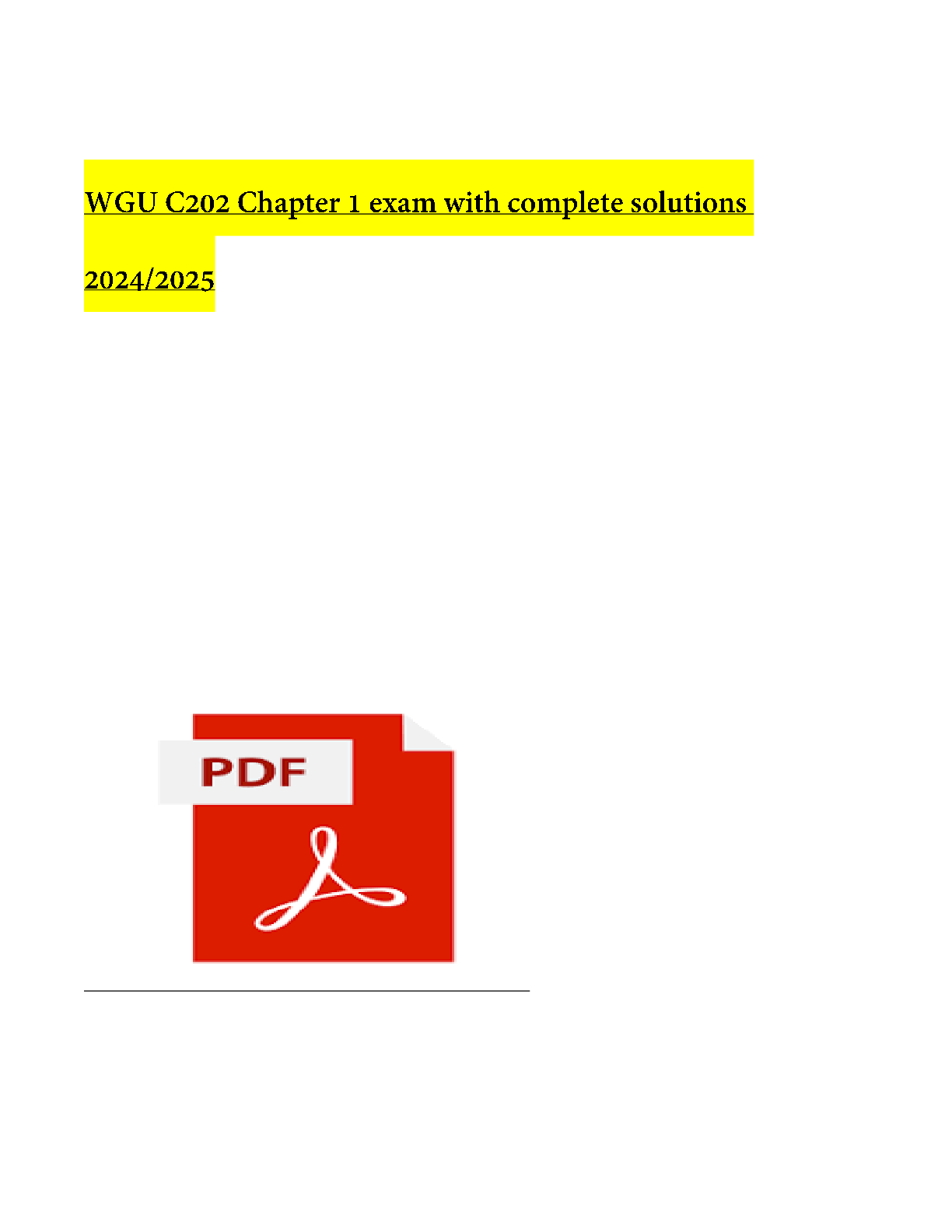 WGU C202 MANAGING HUMAN CAPITAL EXAM QUESTIONS AND VERIFIED ANSWERS (2024 / 2025) / A+ GRADE
