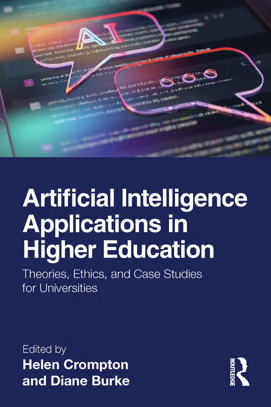 Preview of eBook Artificial Intelligence Applications in Higher Education Theories, Ethics, and Case