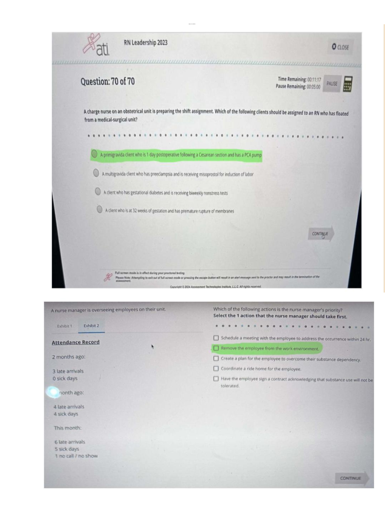 Preview image for Verified ATI RN Leadership Nursing Proctored Exam 2025 with NGN: Actual 70 Questions & Answers | Assured 100% Score | Pass Your Upcoming RN ATI Fundamental Proctored Exam 2025