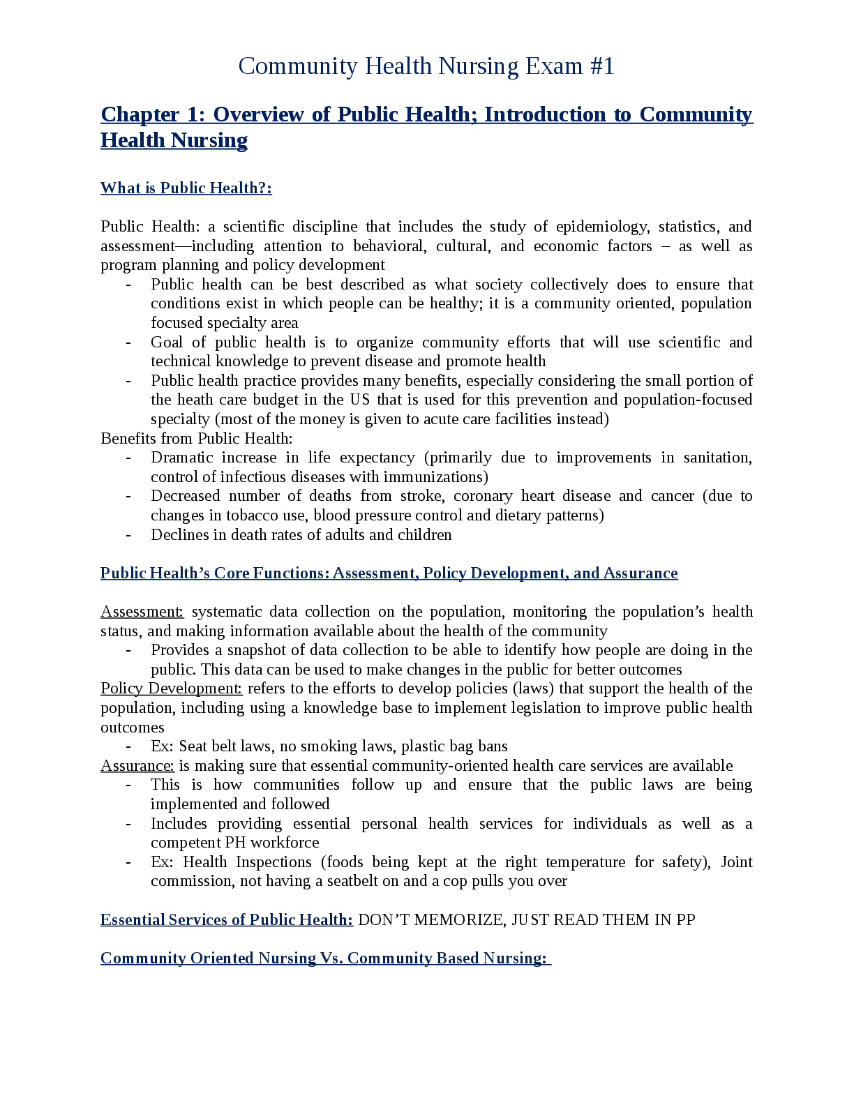 Preview image for Community_Health_Nursing_Exam__1_