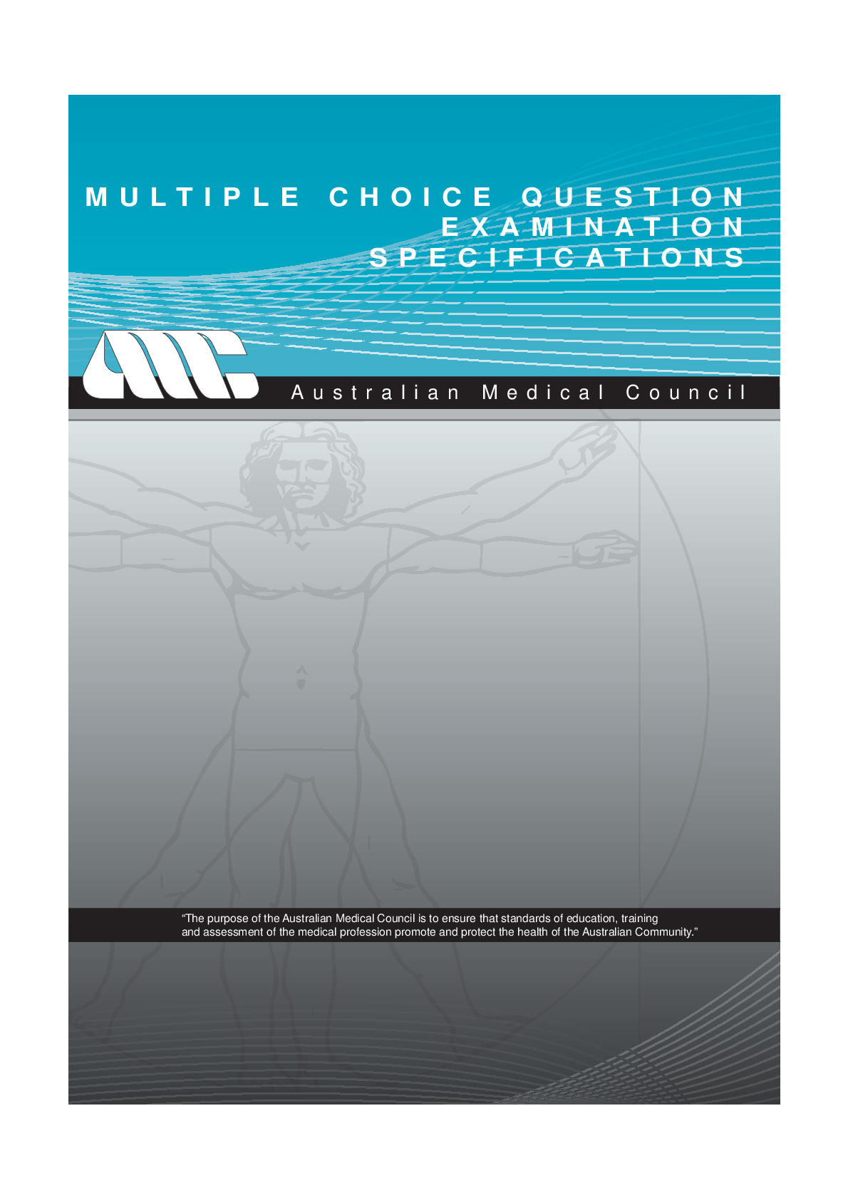 Preview image for Multiple-Choice-Question-Examination-Specifications-Amc-Practice-Book