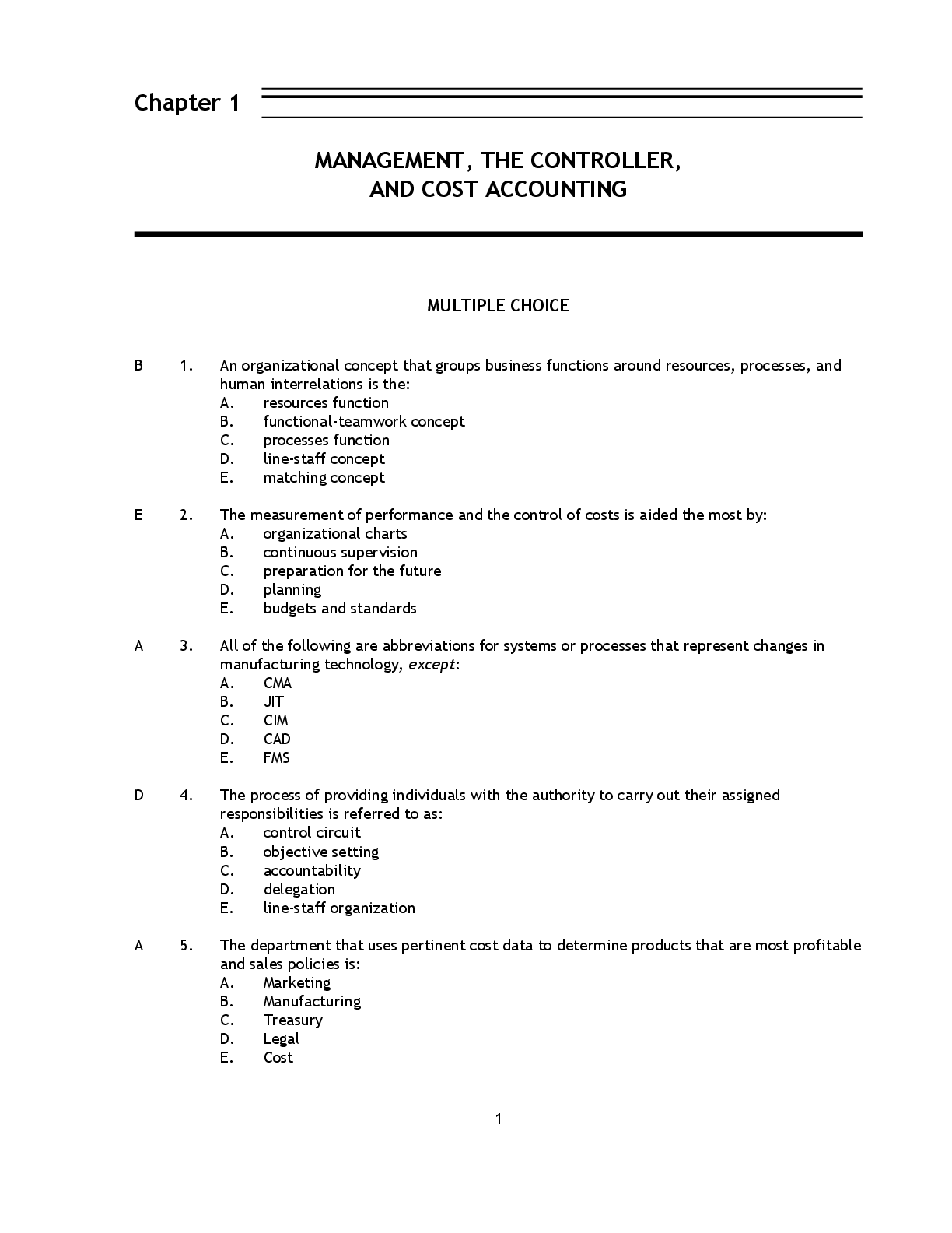 Preview image of 01-Management-The-Controller-Cost-Accounting document
