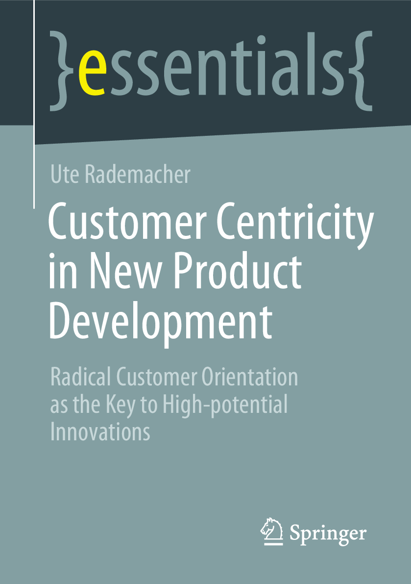 Preview of eBook Customer Centricity in New Product Development Radical Customer Orientation as the K