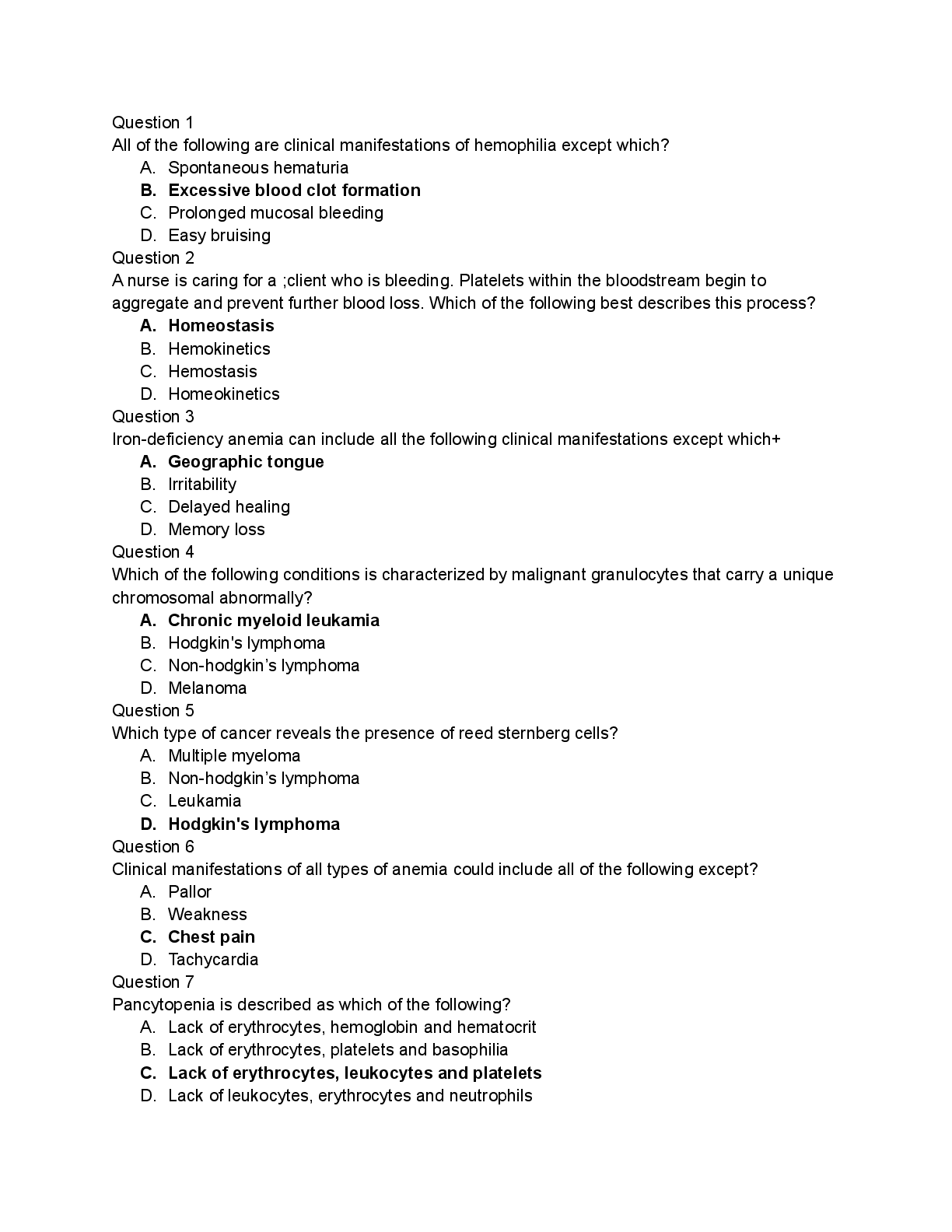 Preview image for NUR 2063 Essentials of Pathophysiology Exam 1 (2)
