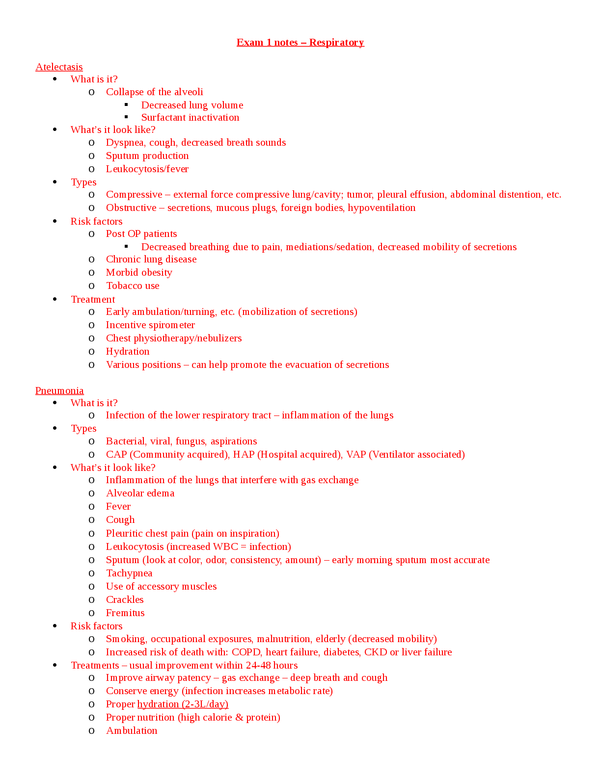 Preview of NUR 3980 Exam_1_respiratory