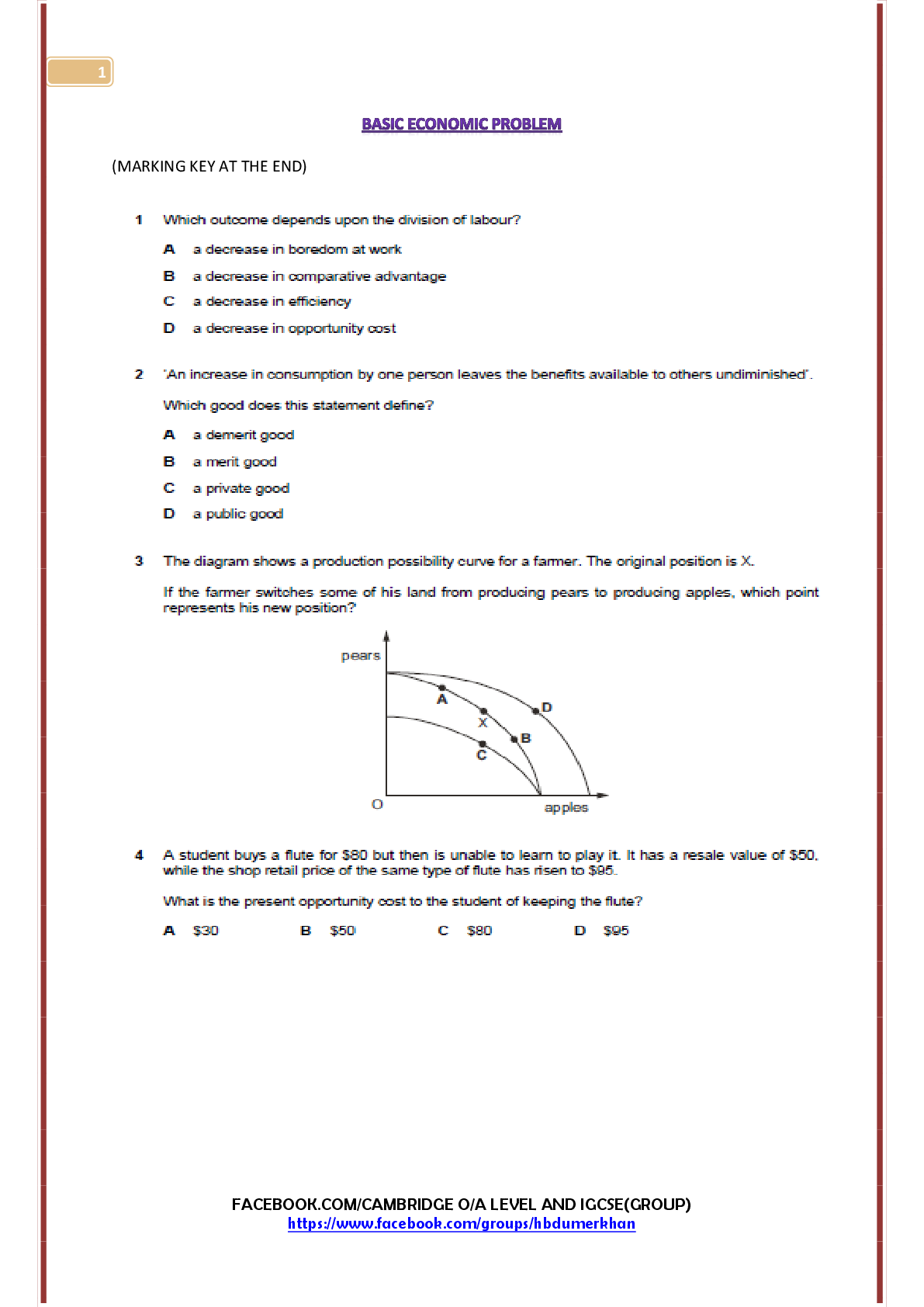 Preview image of Microeconmics-P1-Mcqs-1 document