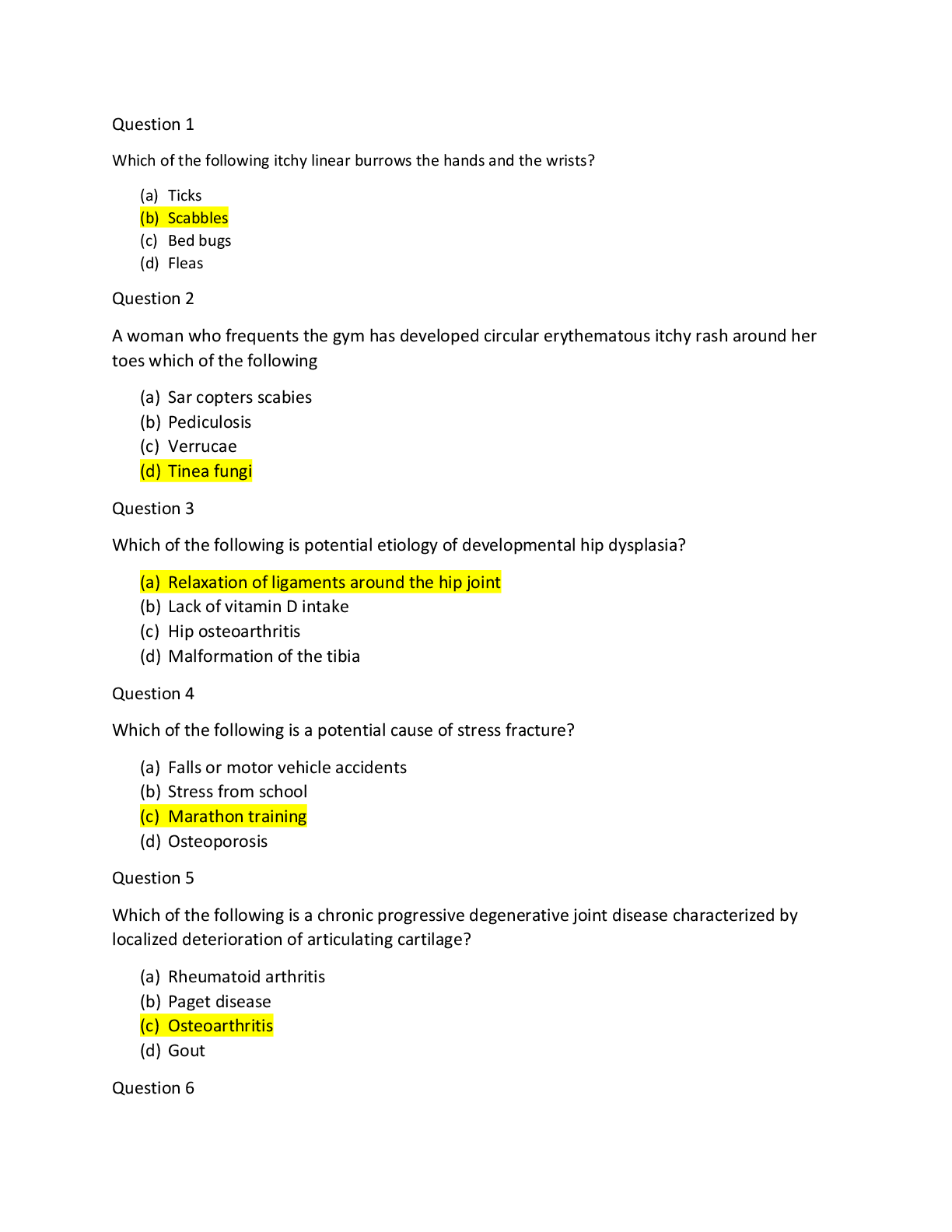 Preview image for Questions and Answers