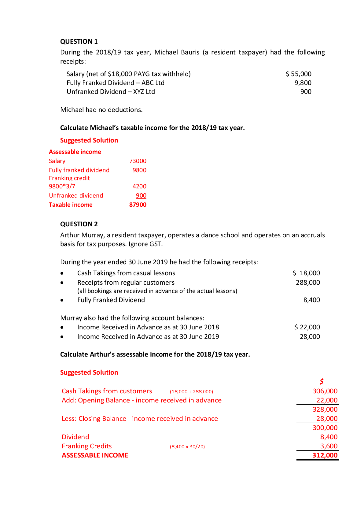 Preview of CLWM4100_Practical_Exam_Questions__Answers_2020_T2
