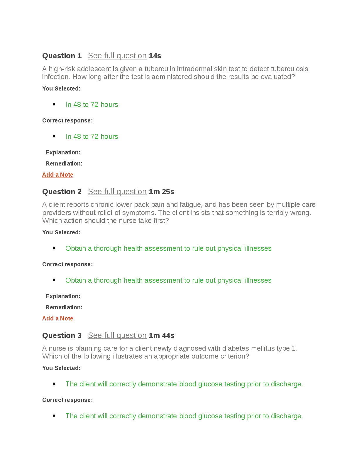 Preview image for RN_Passpoint_Exam_7 Adelphi University