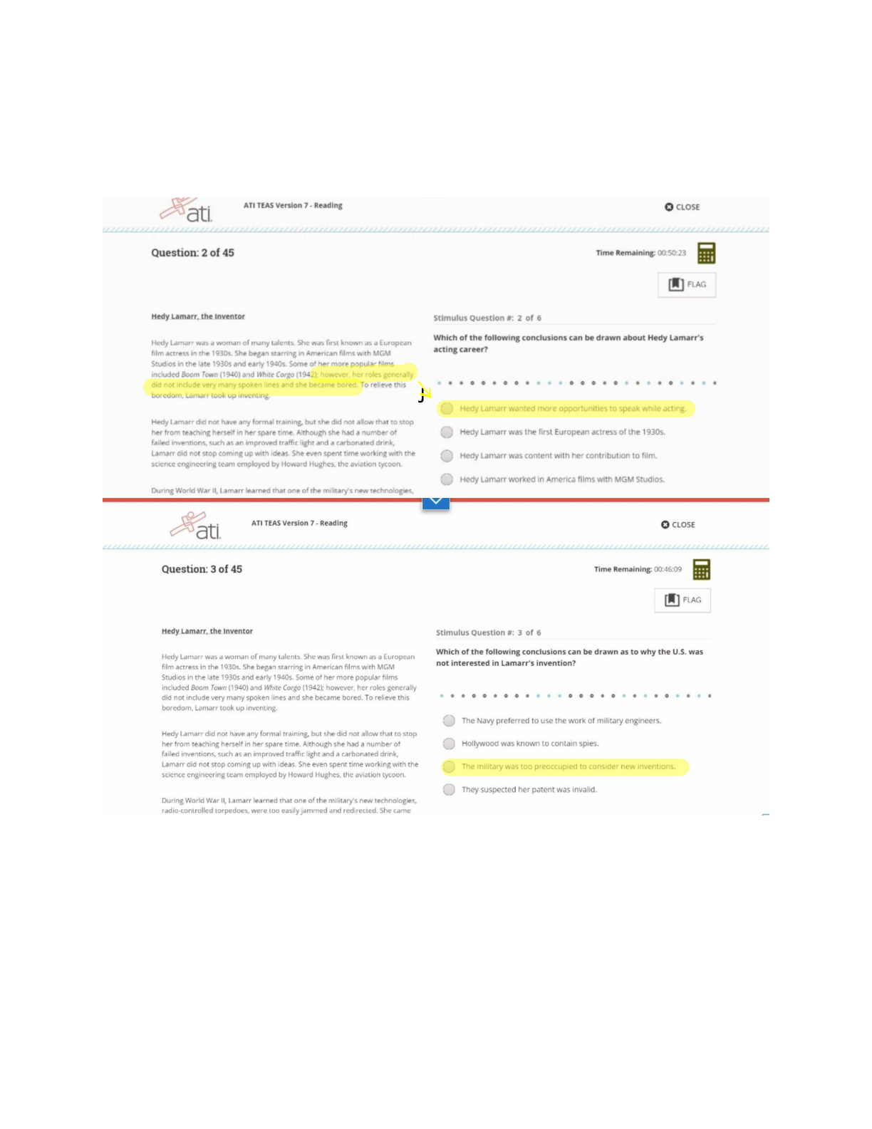 Preview image for TEAS 7 Reading Comprehensive Exam Study Guide