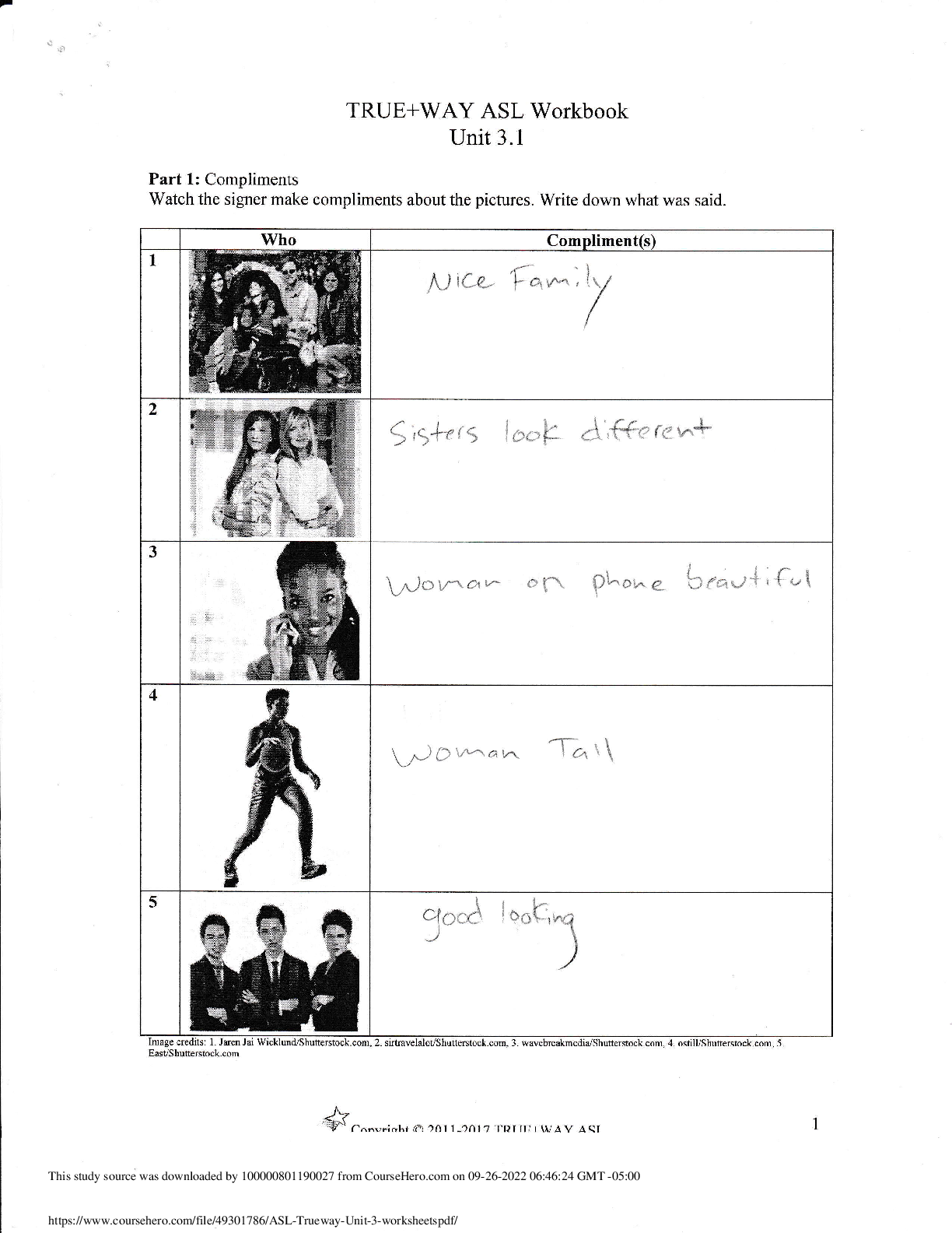 Preview image for ASL_Trueway_Unit_3_worksheets
