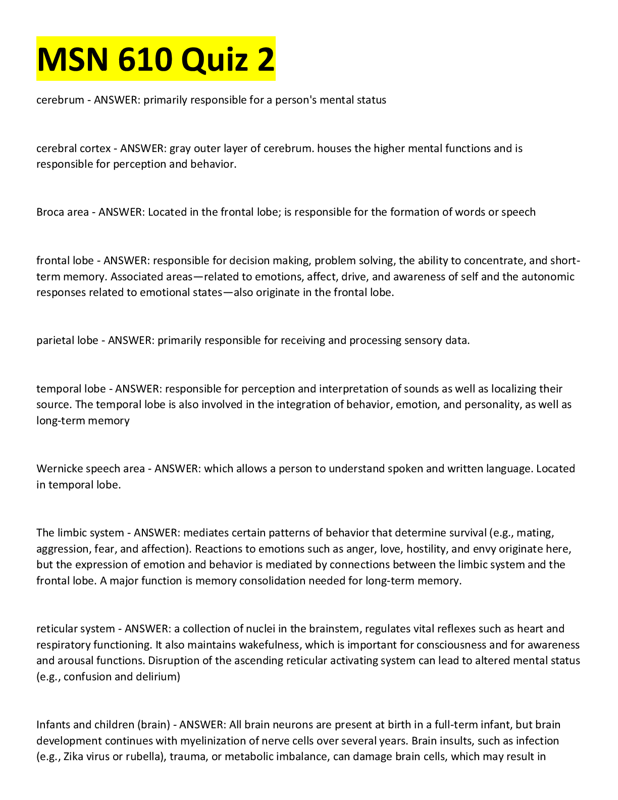 Preview image for MSN 610 Quiz 2 2025