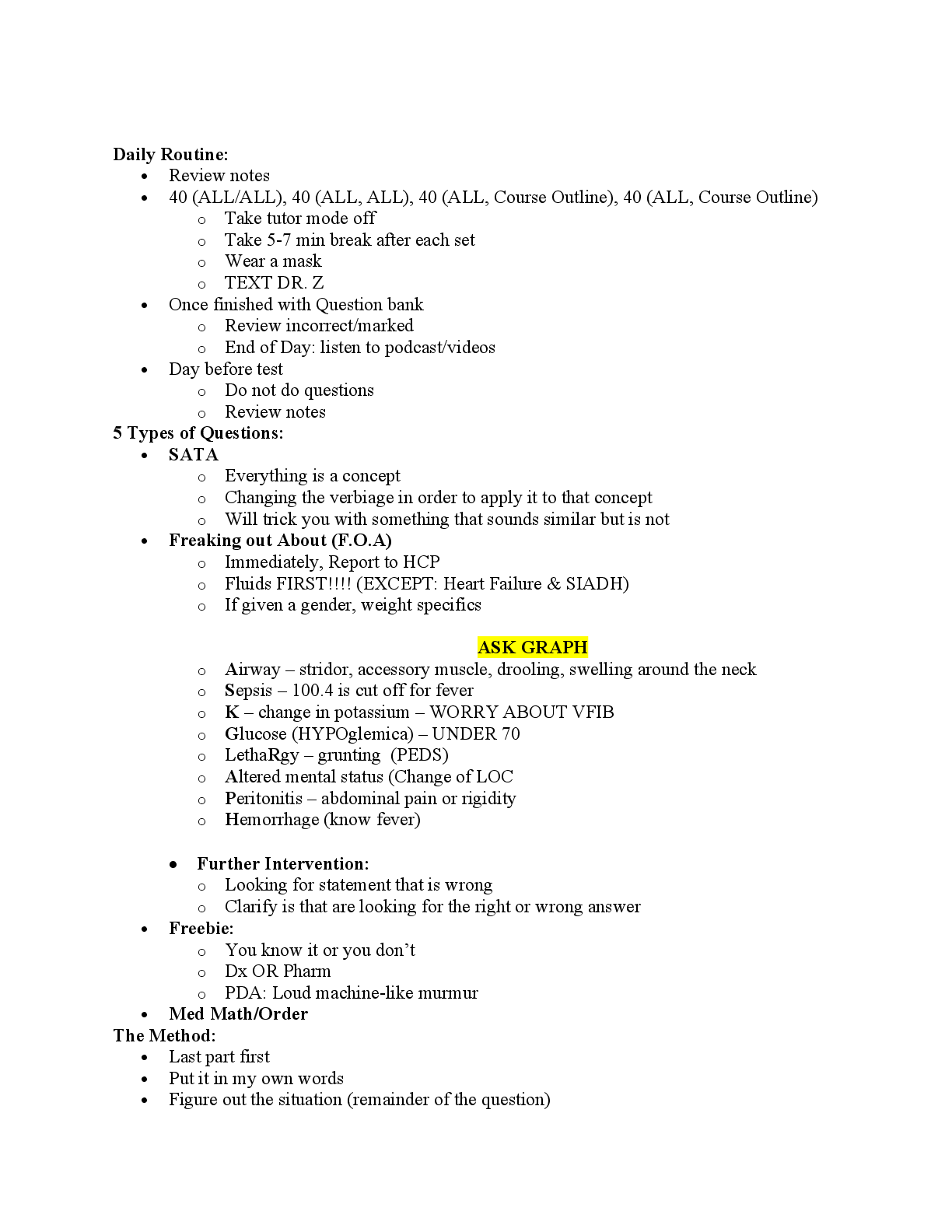 Preview image for NCLEX EXAM HACK