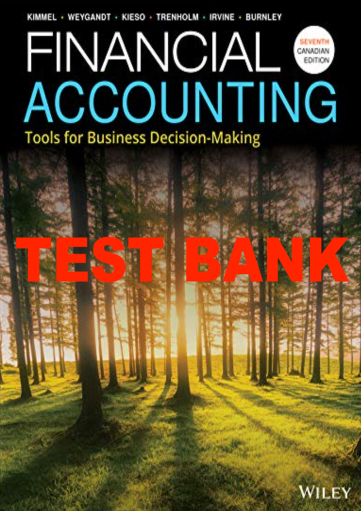 Preview image for TEST BANK FOR Financial Accounting Tools for Business Decision Making, 7th Canadian Edition 7 Edition. Paul Kimmel Jerry Weygandt Donald Kieso Barbara Trenholm Wayne Irvine Christopher Burnley