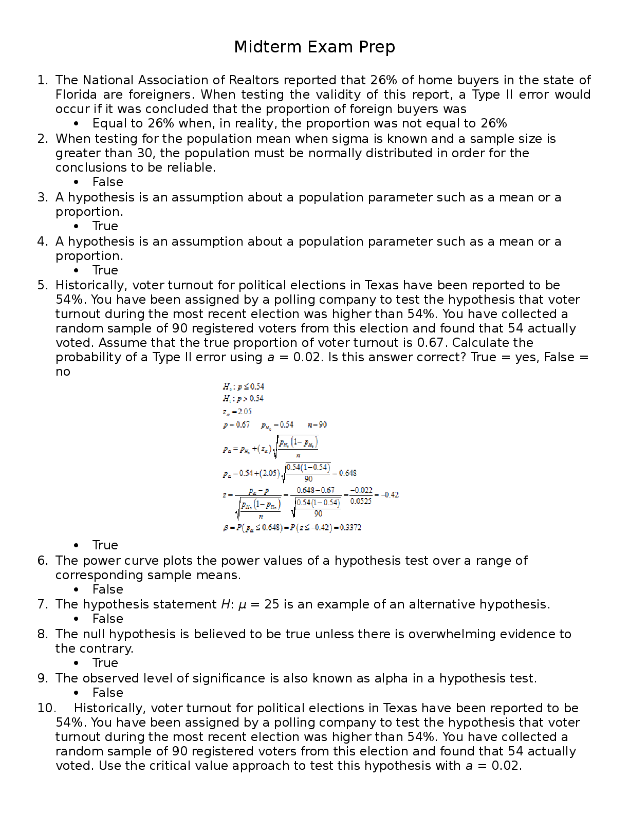 Preview image for BUS 700 Midterm Exam