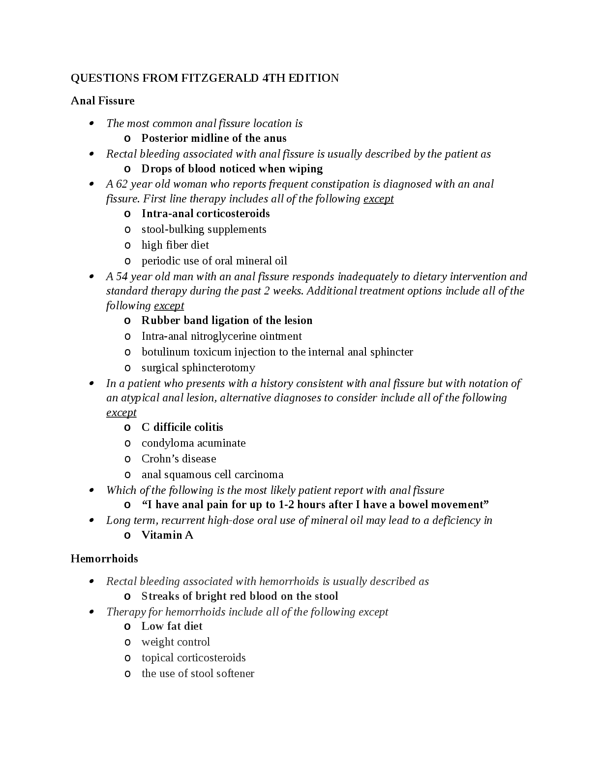 Preview image for NUR 524 Exam 3 Questions and Answers