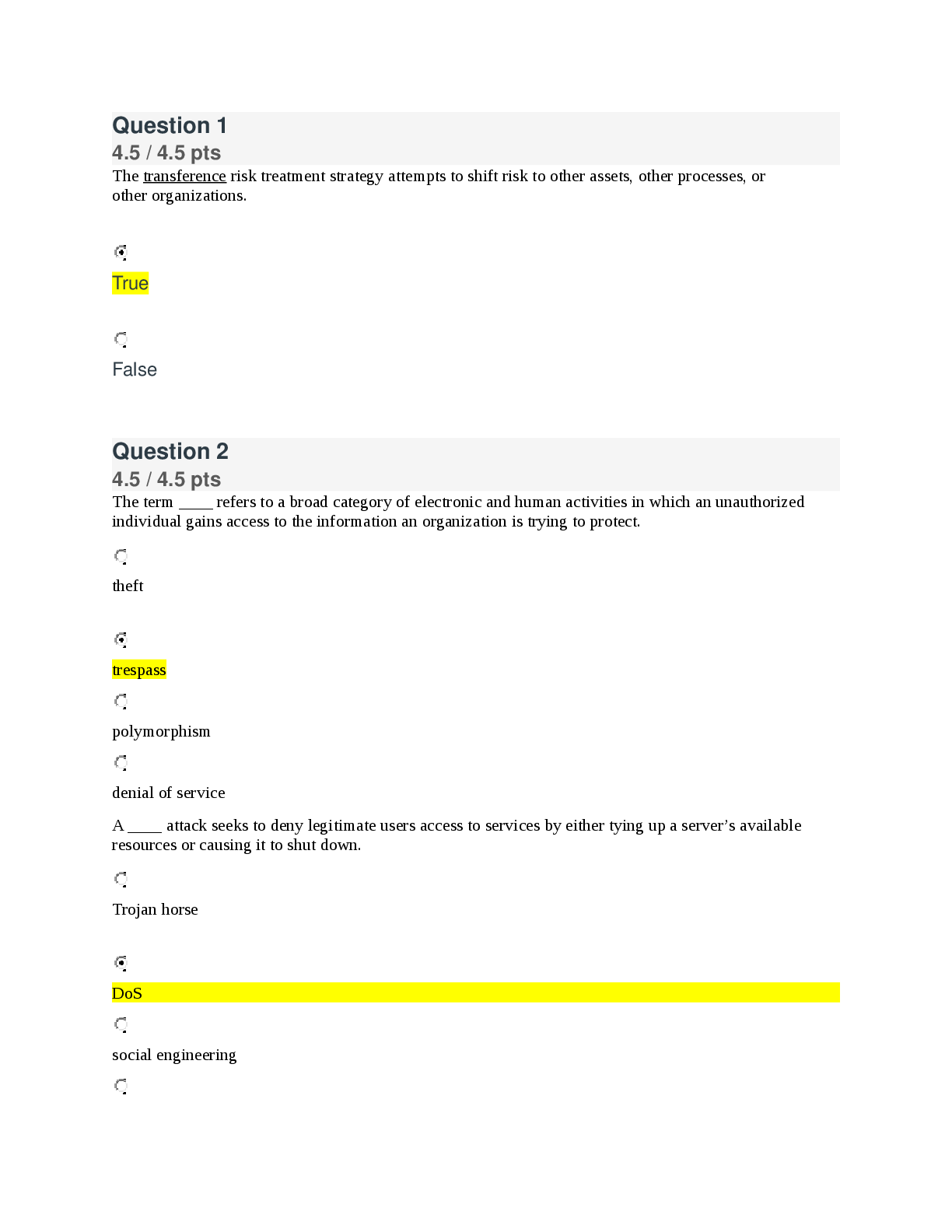 Preview image for IS 621 EXAM - University of Alabama, Birmingham (1)