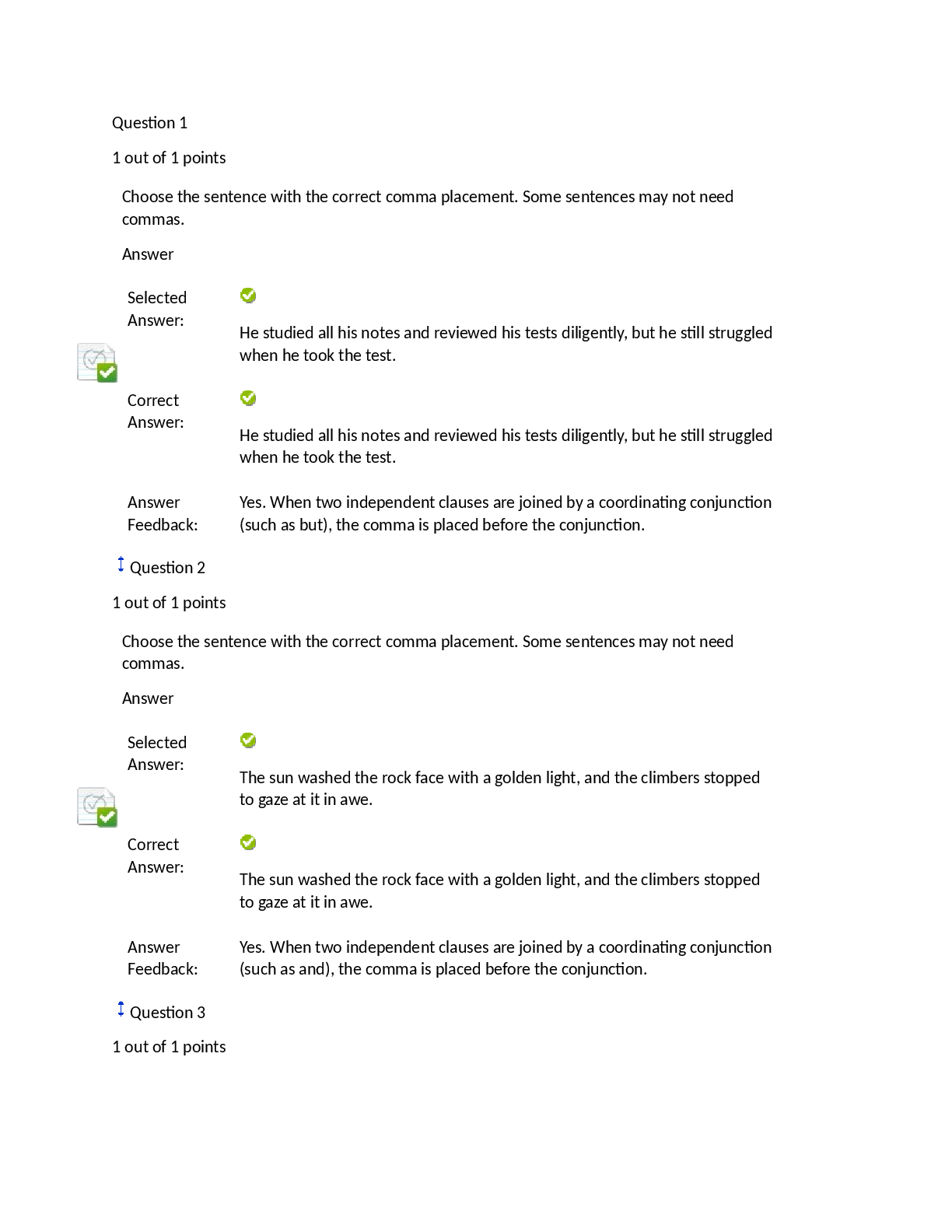 Preview image for Embry Riddle english Entrance Exam Questions and Answers