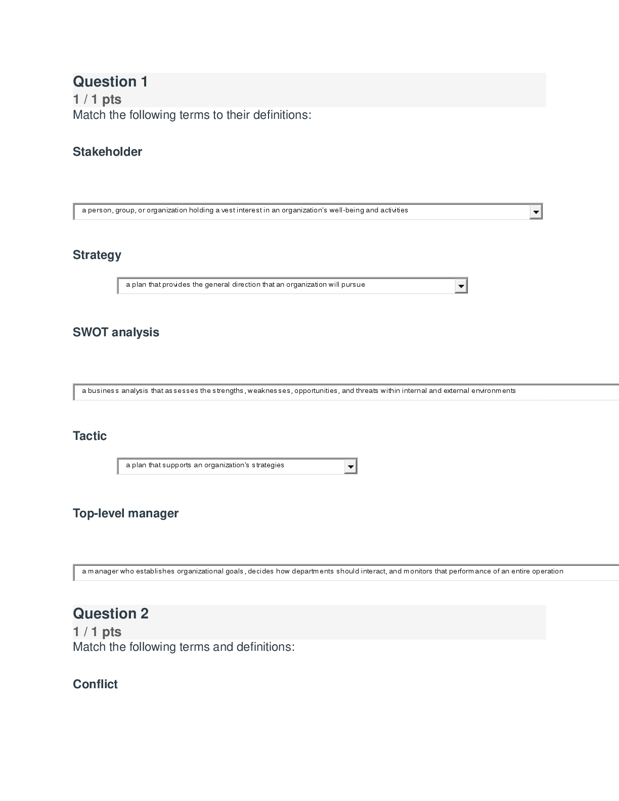 Preview image for HCA 340 Managing in Health & Human Services Final Exam Questions and Answers (1)