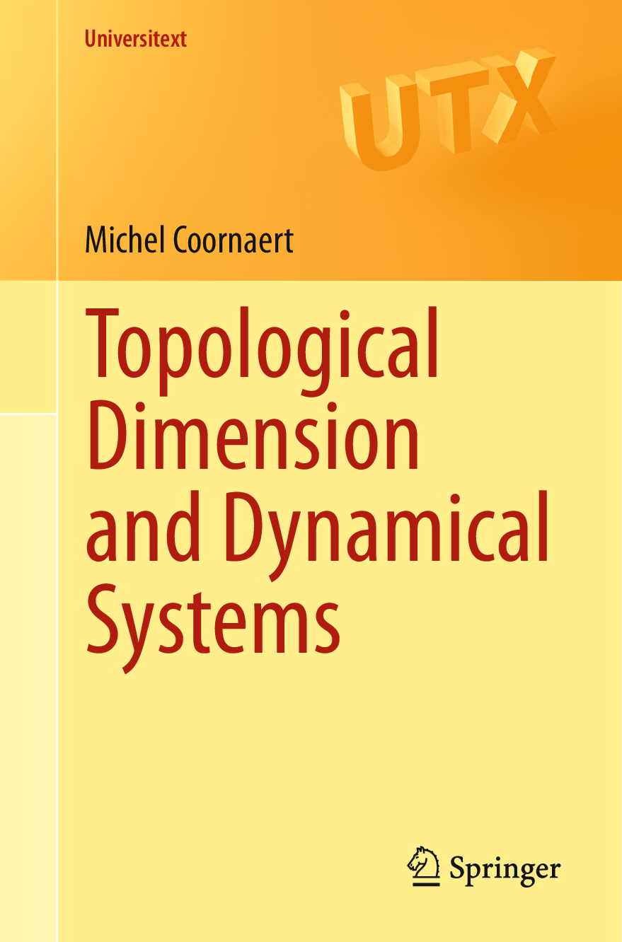 Preview of eBook Topological Dimension and Dynamical Systems 1st Edition By Michel Coornaert