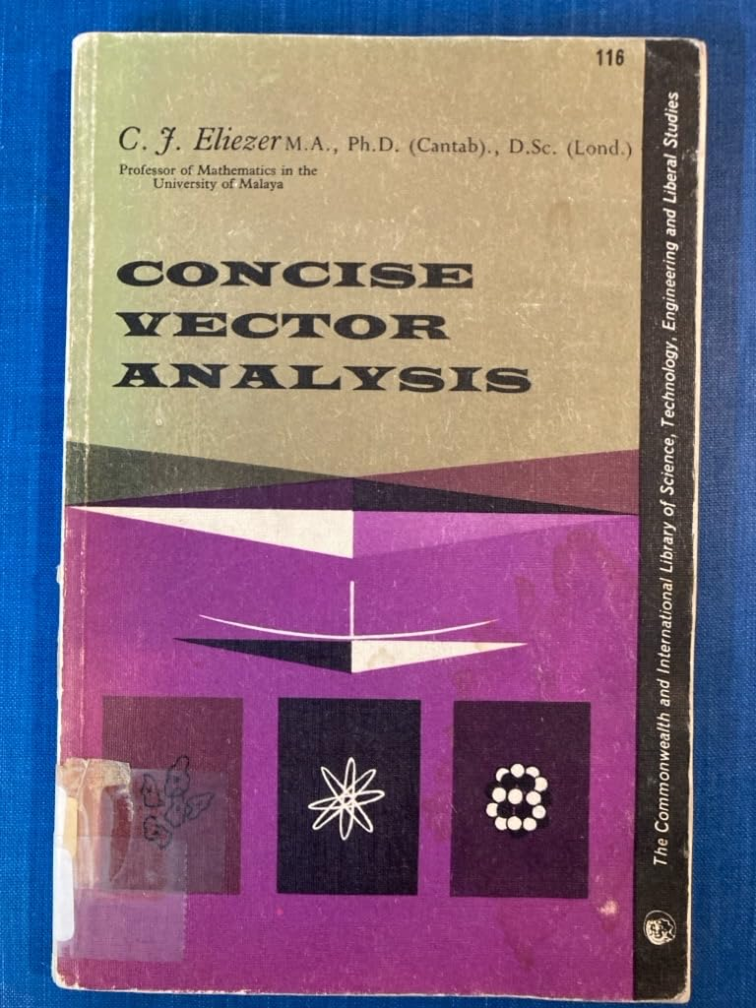 Preview of eBook Concise Vector Analysis 1st Edition By  C. J. Eliezer