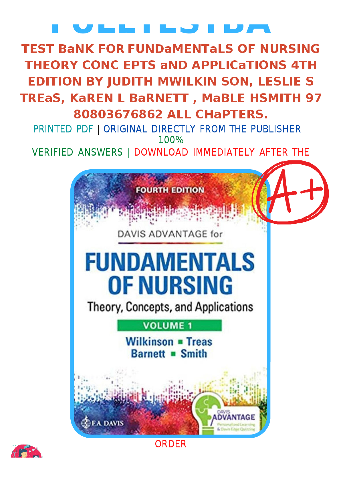 Preview image for TEST_BANK_FOR_FUNDAMENTALS_OF_NURSING_THEORY_CONCEPTS_AND_APPLICATIONS