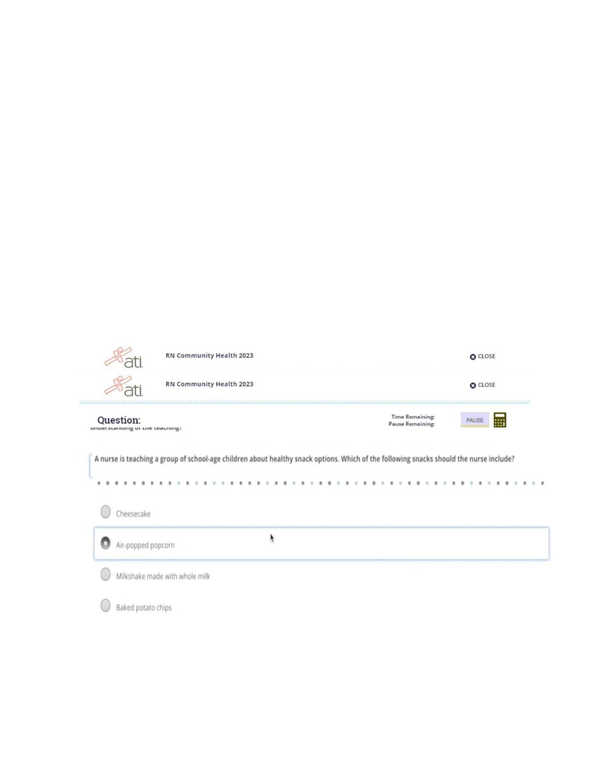 Preview image for 2023/2025 – ATI RN Community Health Proctored 2025. 70 Exam Questions, Verified Answer Key