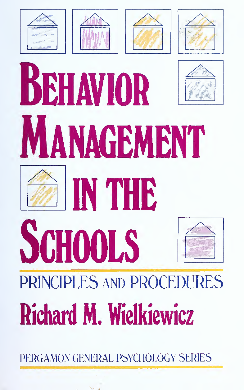Preview of eBook Behavior Management in the Schools Principles and Procedures 2nd Edition By Richard