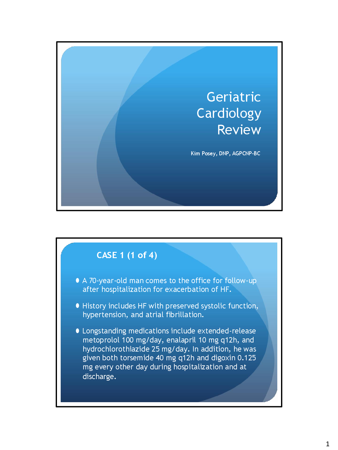 NURS 5461 Cardiology Review Case Studies | University of Texas, Arlington