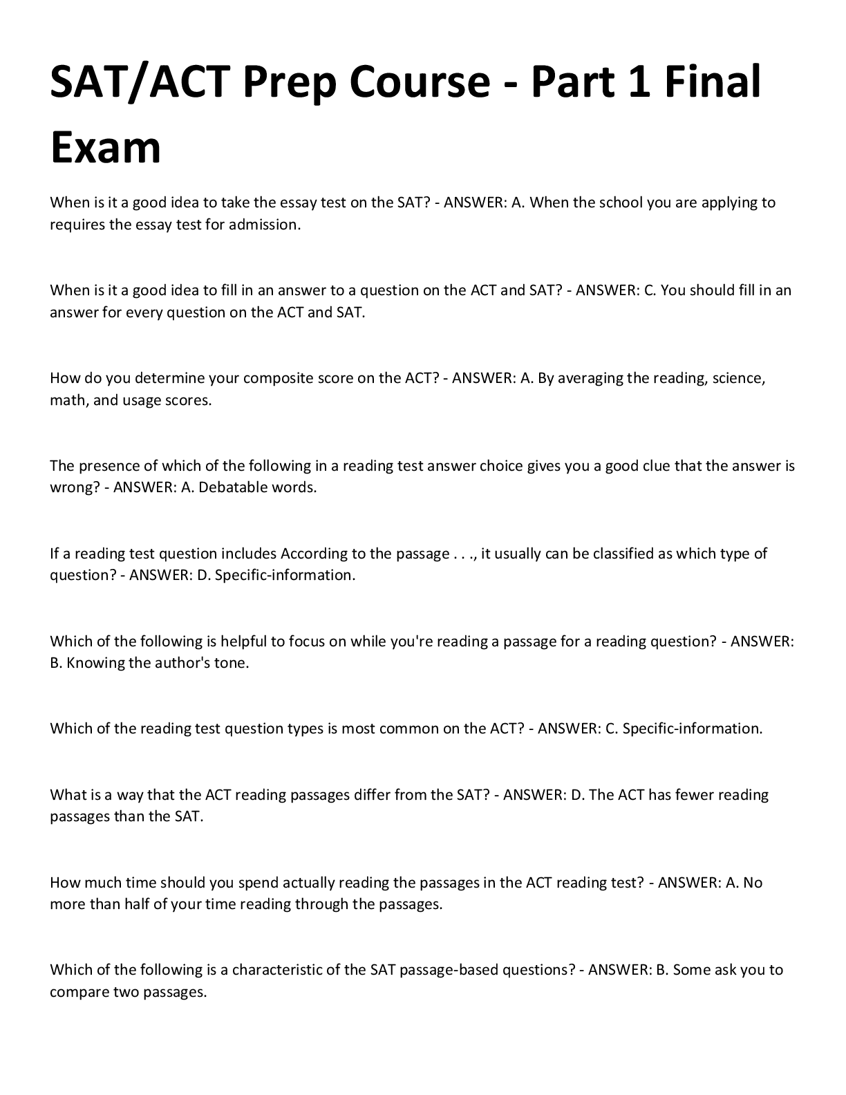 Preview image for SAT