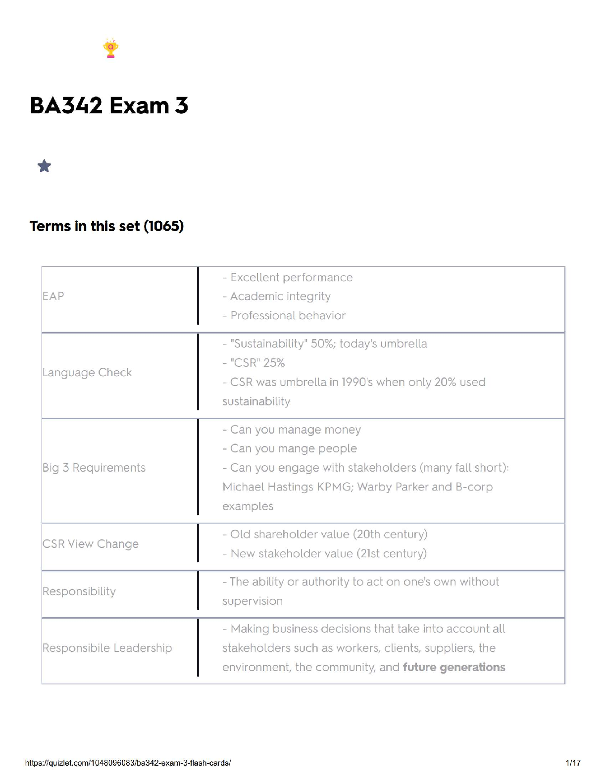 Preview image for BA342 Exam 3