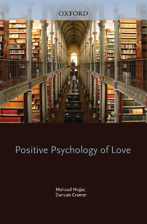 Preview of eBook Positive Psychology of Love (Series in Positive Psychology) 1st Edition By Mahzad Ho