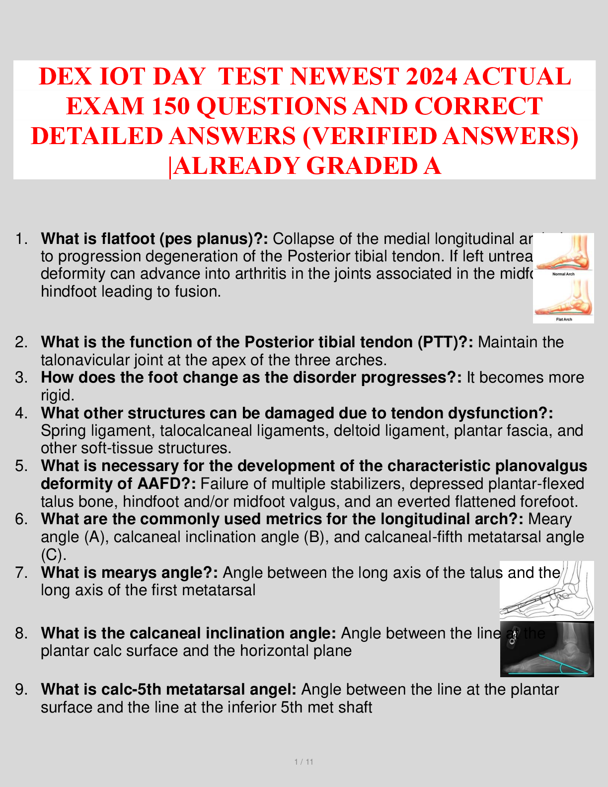 Preview image for DEX IOT DAY  TEST NEWEST 2024 ACTUAL  EXAM 150 QUESTIONS AND CORRECT  DETAILED ANSWERS (VERIFIED ANSWERS)  |ALREADY GRADED A