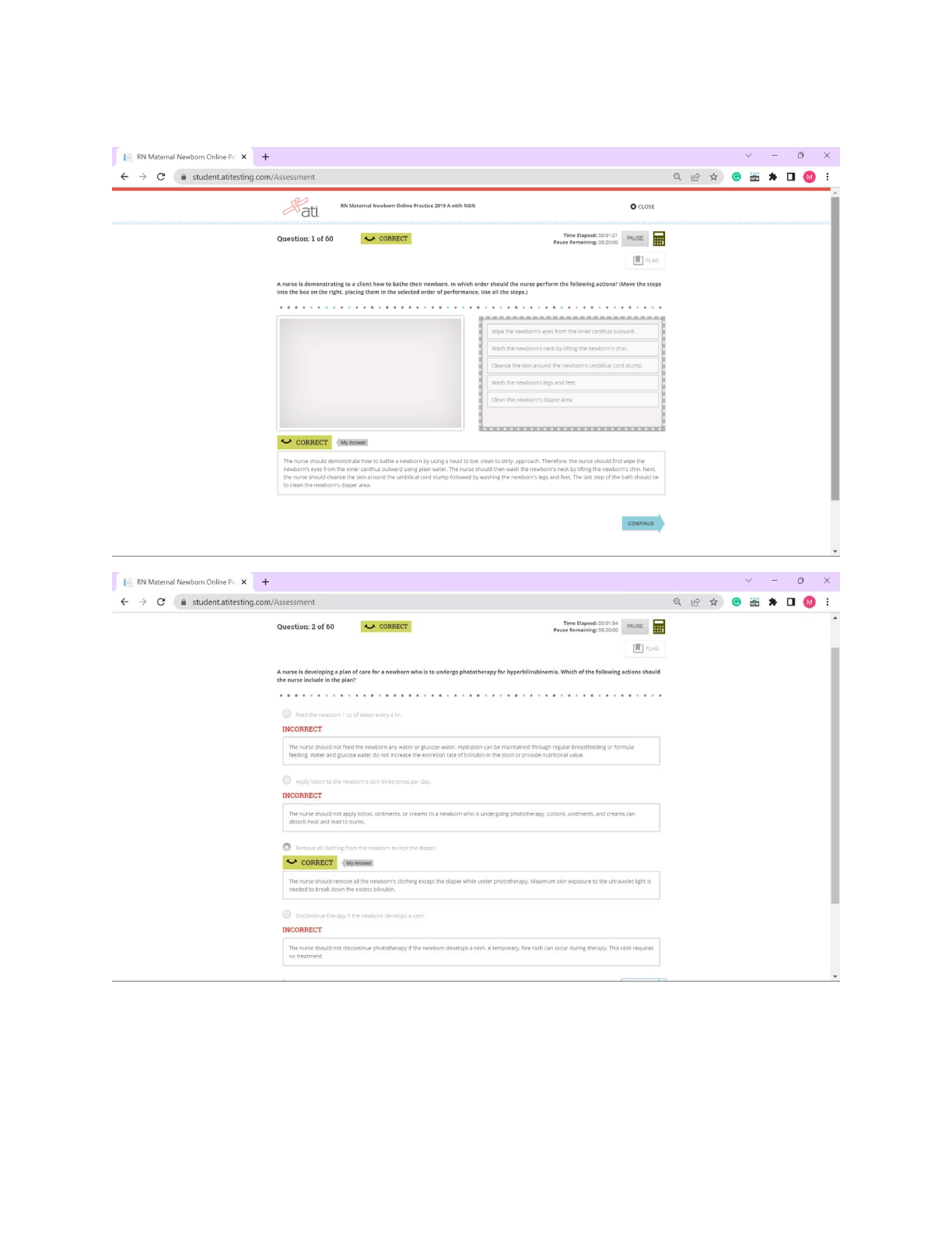 Preview image for RN Maternal Newborn Online Practice 2019 A with NGN