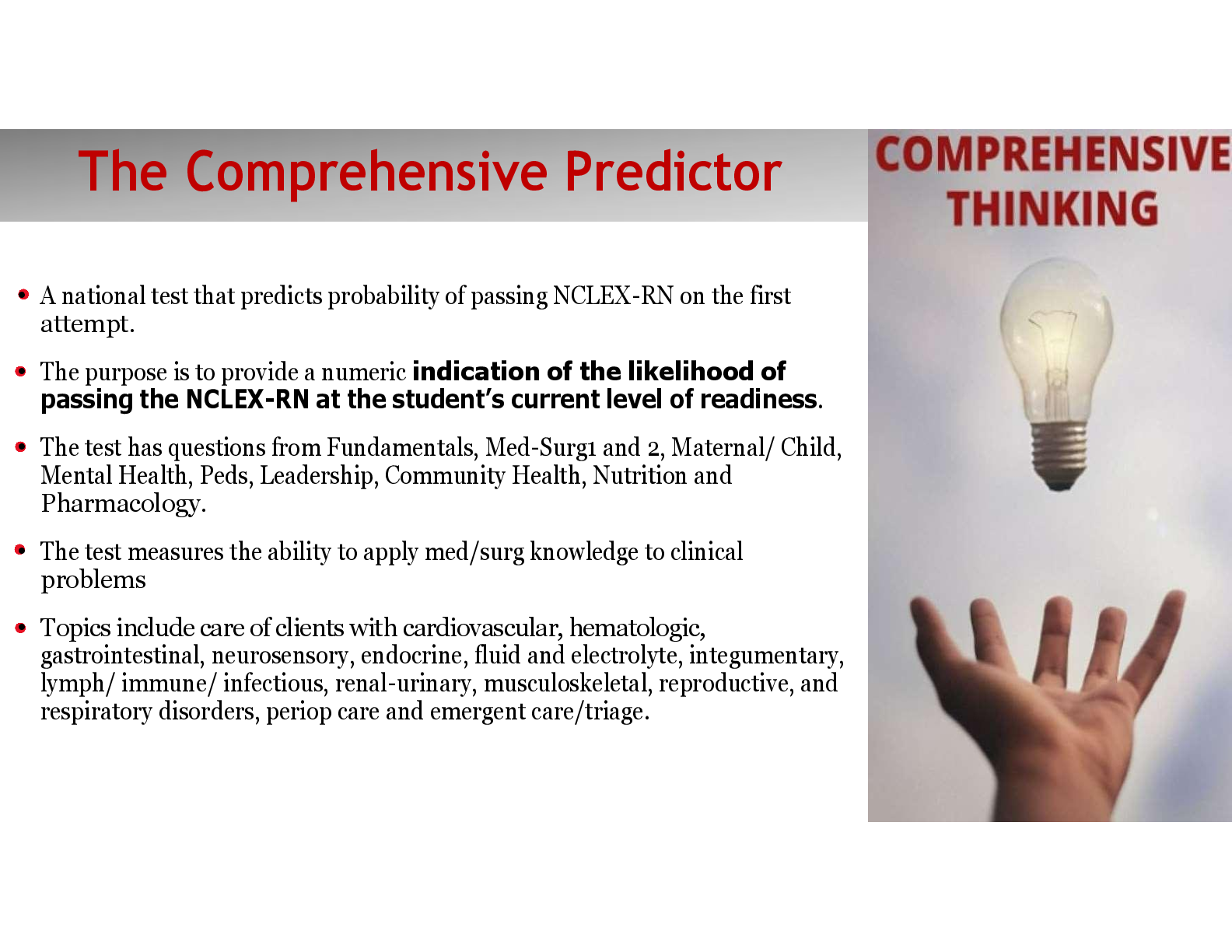 Preview image for ATI CONTENT MASTERY ASSESSMENT GRADING RUBRIC  Comprehensive Predictor ASSESSMENT: