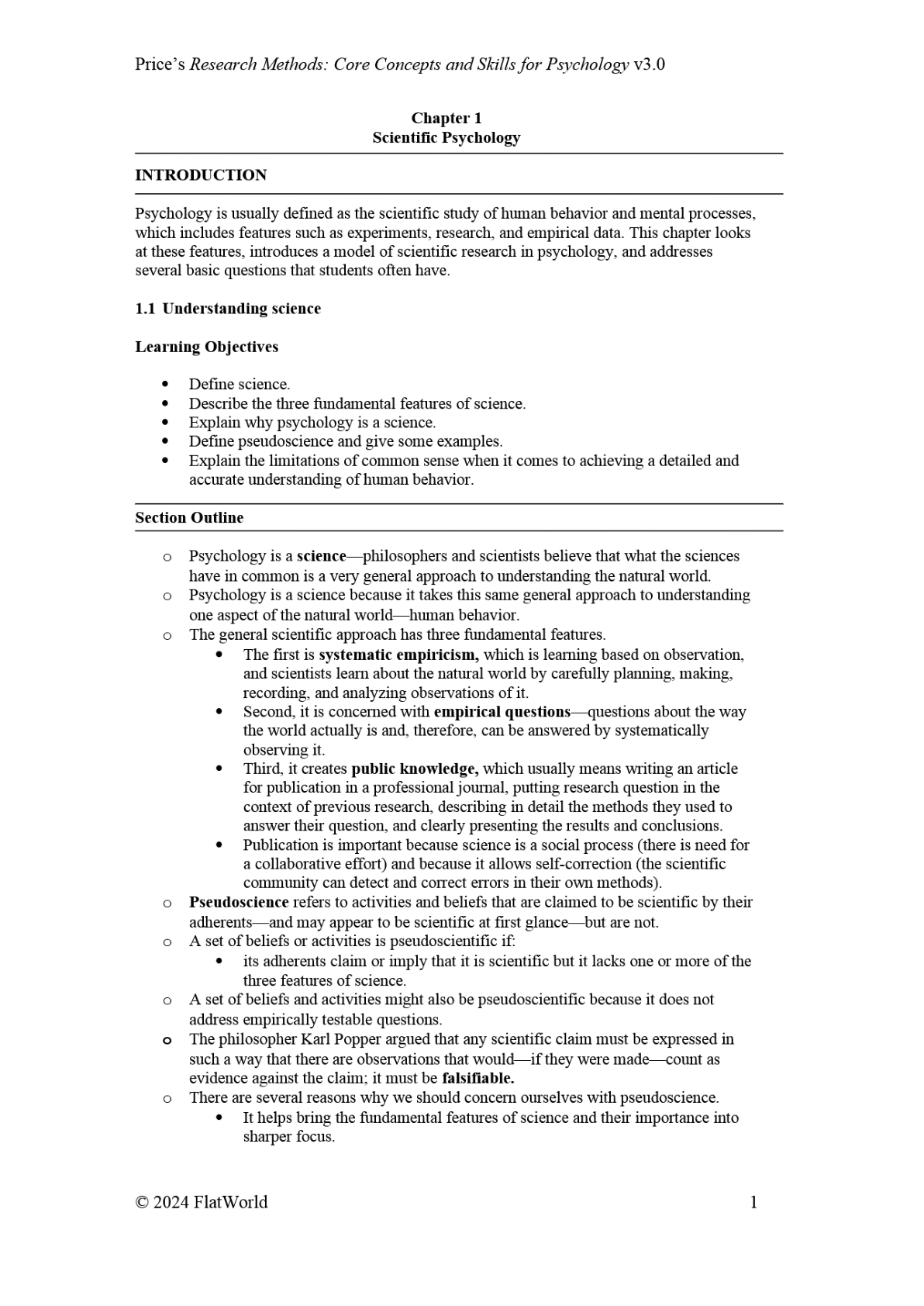 Preview image for Solution Manual For Research Methods Core Concepts and Skills for Psychology Version 3.0 By Paul C. Price Chapter 1-14