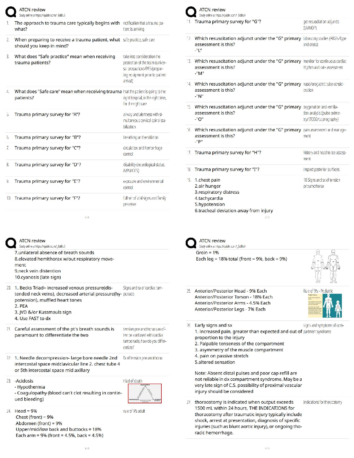 Preview of ATCN Review   New Version / 2025 Update / Study Guide &amp; Test Bank
