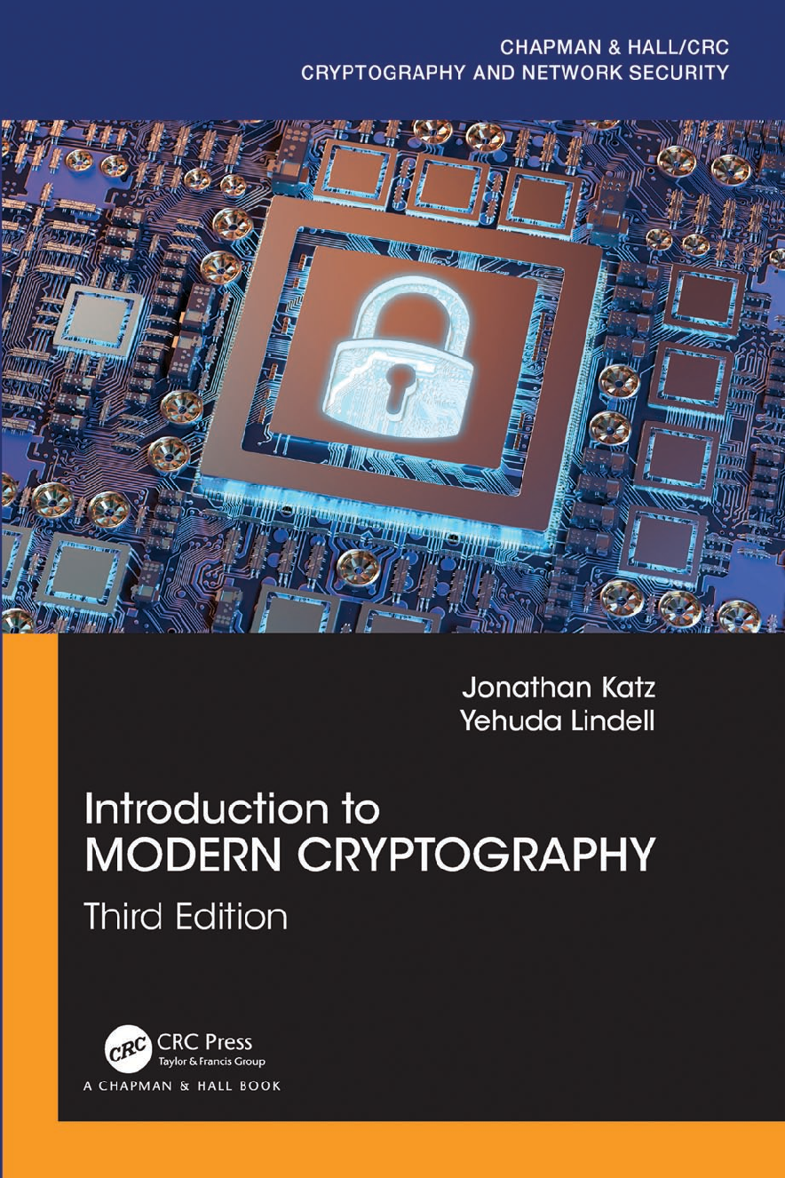 Preview of eBook Introduction to Modern Cryptography 3rd Edition By Jonathan Katz , Yehuda Lindell