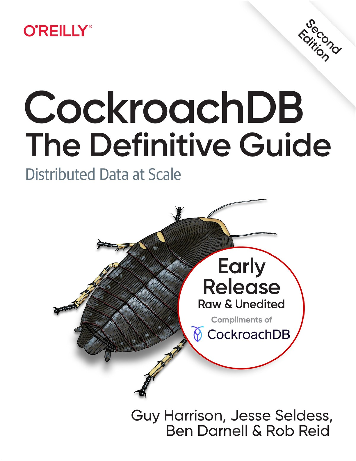 Preview image for eBook CockroachDB The Definitive Guide 2nd Edition By Guy Harrison , Jesse Seldess , Ben Darnell , Rob Reid