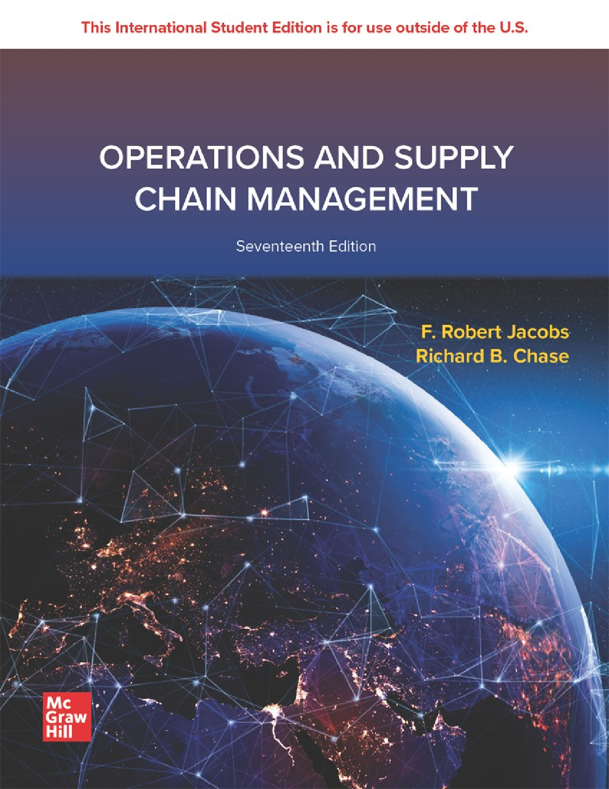 Preview image for PDF (ebook)(ISE) Operations and Supply Chain Management - Jacobs, F. Robert;Chase, Richard, & Richard B. Chase,7e