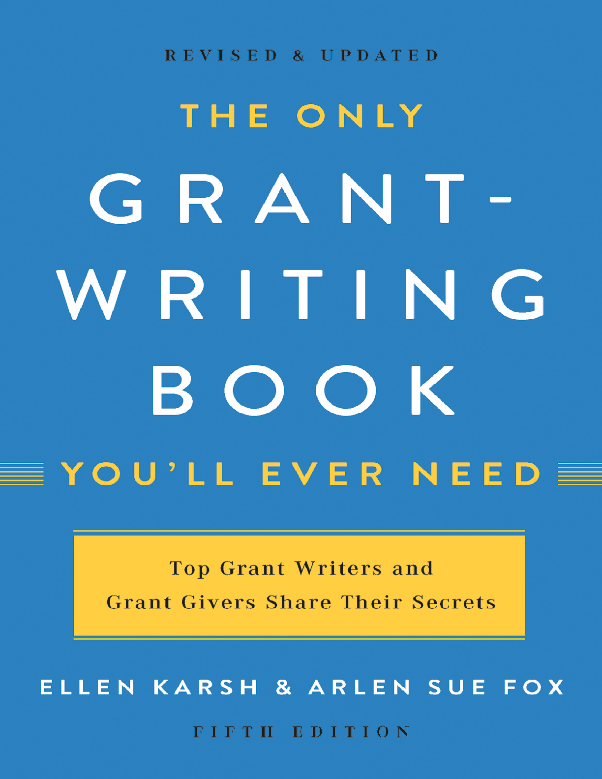 Preview image for PDF(ebook)The Only Grant-Writing Book You'll Ever Need,Ellen Karsh,Arlen Sue Fox,5e