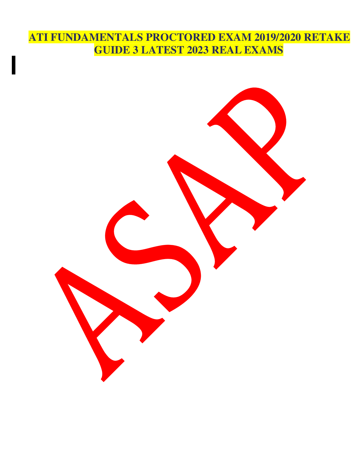 Preview image for ati fundamentals exam__1_.pdf