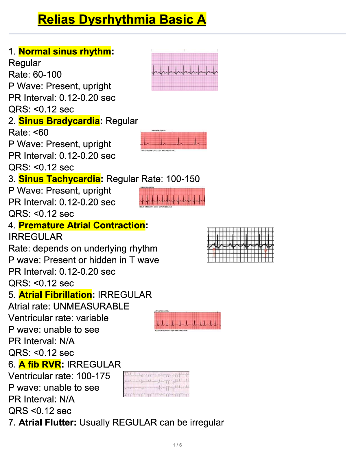 Preview image for Relias Dysrhythmia Basic A 2025.