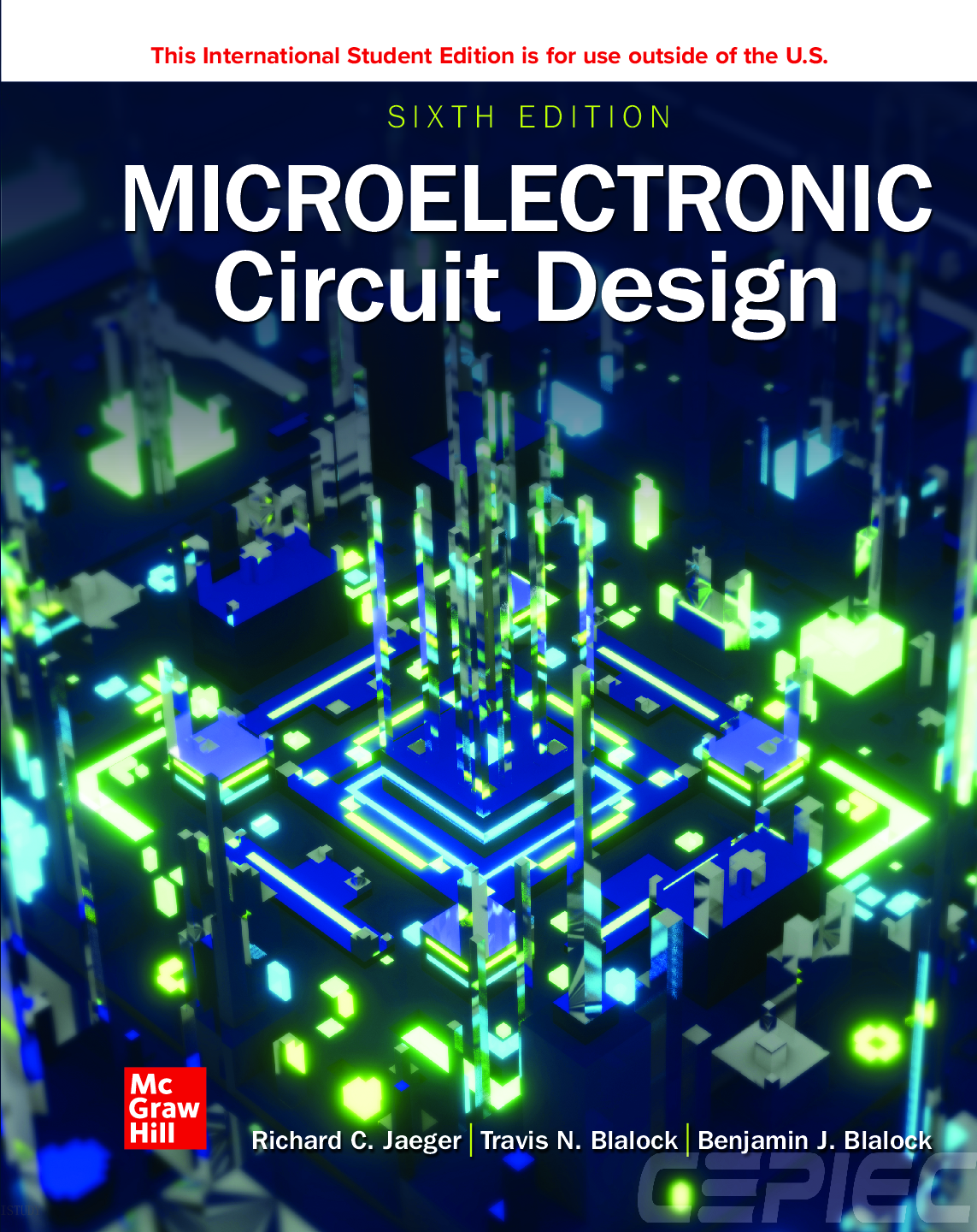 Preview image for [eBook] [ISE] [PDF] Microelectronic Circuit Design 6th Edition By Richard C. Jaeger Professor of Electrical Engineering, Travis Bl