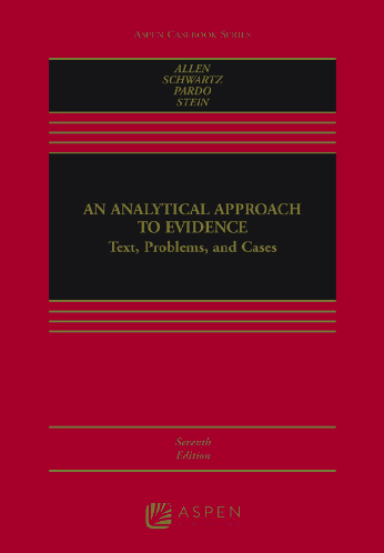 Preview image for PDF(eBook) Analytical Approach To Evidence Text, Problems and Cases,Ronald Allen, David Schwartz,Michael Pardo,Alex Stein,7e