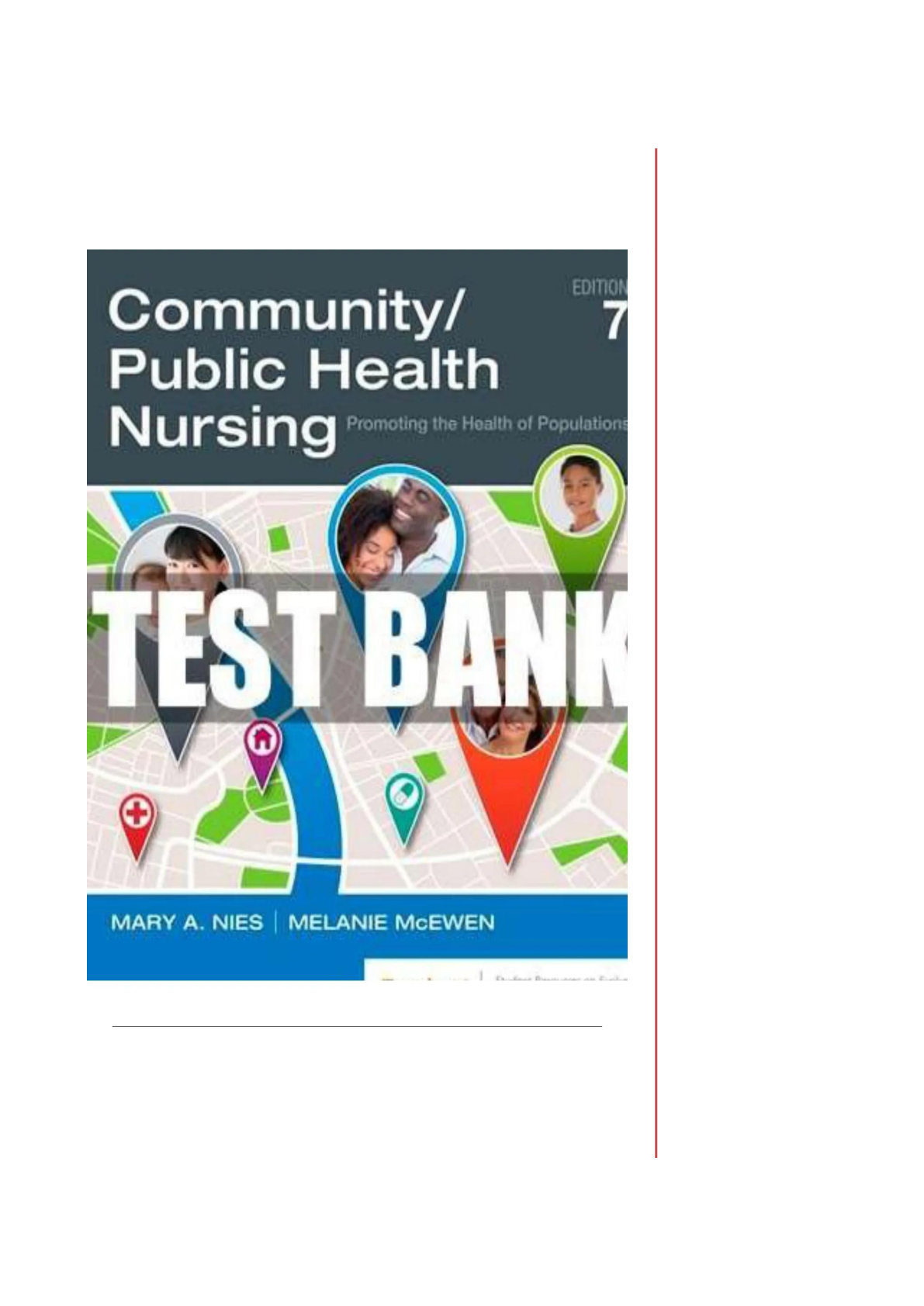 Preview image for Community Public Health Nursing 7th Edition Nies McEwen Test Bank | Complete Chapters 1-12 | Latest Q&A 2025