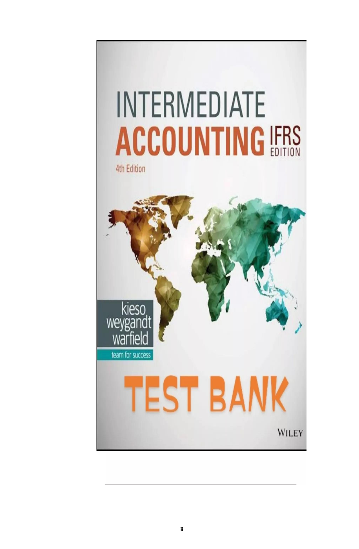 Preview image for Intermediate Financial Accounting 1A (IFRS) - Comprehensive Test Bank & Solution Manual | 2026 | graded A+ | Guaranteed Pass!!